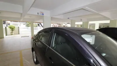 A planta de 1014 - Apartamento no centro de Bombinhas