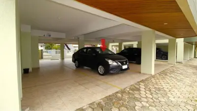 A planta de 1014 - Apartamento no centro de Bombinhas