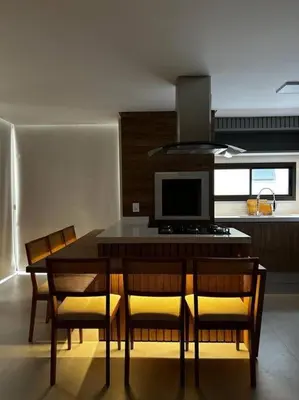 A cozinha ou kitchenette de Praia de Palmas Apto Novo, Vista para o mar.