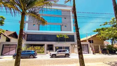 O edifício onde a casa de férias está situado