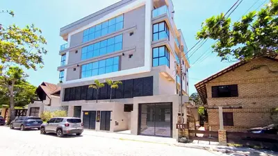 O edifício onde a casa de férias está situado