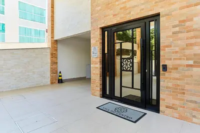 A planta de VC 129 - FLAT VILA DO CENTRO