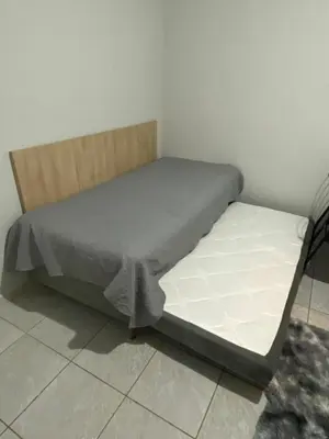 Uma cama ou camas num quarto em AP completo a 5 min da Praia, Itapema-SC