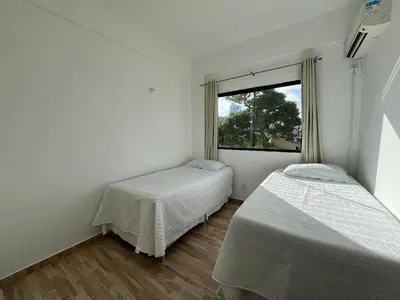 Uma cama ou camas num quarto em Rota do Sol