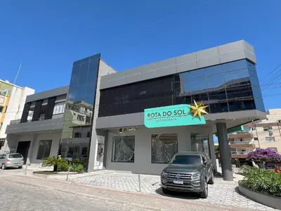 O edifício onde o apartamento está situado