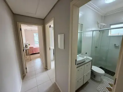 Uma casa de banho em Apto 2 quartos na praia de palmas