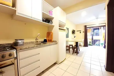 A cozinha ou kitchenette de Villa Garoupeta