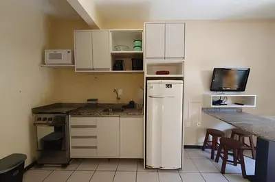 A cozinha ou kitchenette de Villa Garoupeta