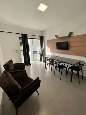 Uma televisão e/ou sistema de entretenimento em RESIDENCIAL FLAMINI DUO