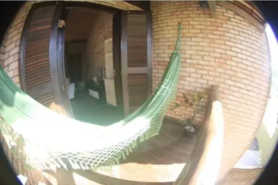 A planta de Quarto em Chalé Rústico e Aconchegante - Piso Superior