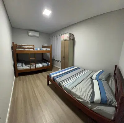 A planta de CASA DE PRAIA -Palmas Governador Celso Ramos, Sc