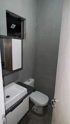 A planta de CASA DE PRAIA -Palmas Governador Celso Ramos, Sc