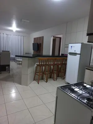 A cozinha ou kitchenette de Casa em Bombinhas
