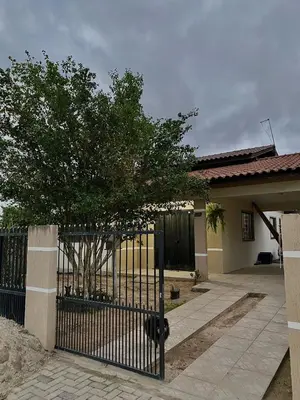 O edifício onde a casa de férias está situado