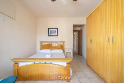 A planta de Apto vista mar c/ churrasq. em Itapema GBL601