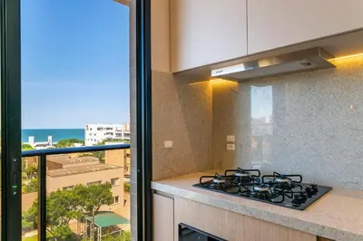 A planta de Paradise 205 - Cobertura duplex 2 suítes à 100 metros da Praia do Canto Grande