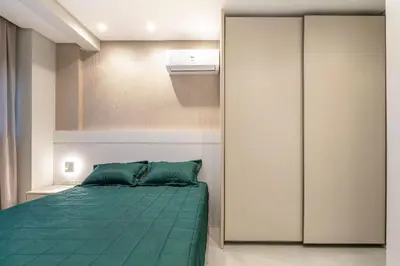 A planta de Paradise 205 - Cobertura duplex 2 suítes à 100 metros da Praia do Canto Grande