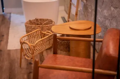 Uma área de estar em Morada Pedra Branca boutique Hotel