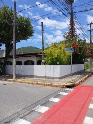 A vizinhança circundante ou próxima da casa de férias
