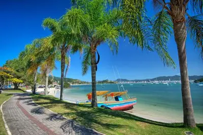 Paisagem natural perto da casa de férias
