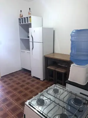 A cozinha ou kitchenette de Condomínio Eliliane - Cobertura em Canto Grande