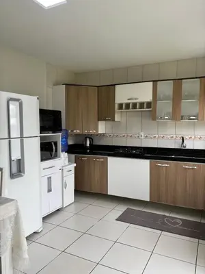 A planta de Casa temporada em Bombinhas