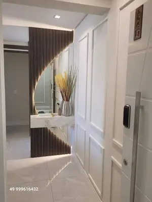 A planta de Sinta-se em Casa, Apartamento luxo 2 suítes, piscina aquecida no condomínio, 1 quadra do mar, completo