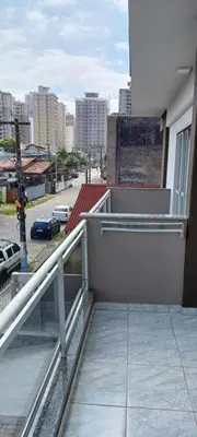 Uma varanda ou terraço em Casa Praia Itapema - Sobrado 3 quartos