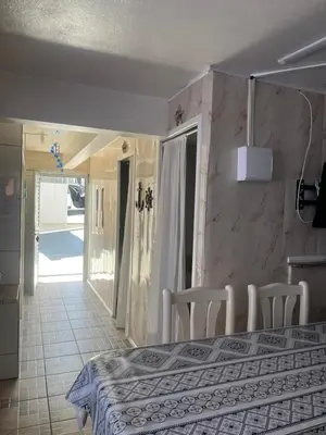 Uma cama ou camas num quarto em Casa a Mar