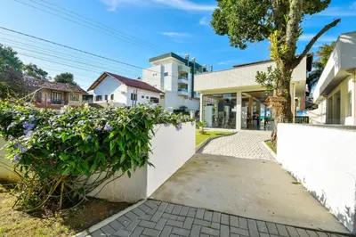 O edifício onde o hotel está situado
