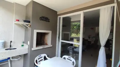 A planta de Apartamento em Bombinhas Próximo ao centro e Passarela do Ribeiro
