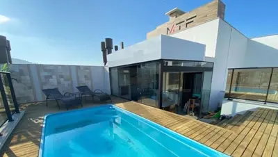 A piscina em ou perto de Cobertura Palmas