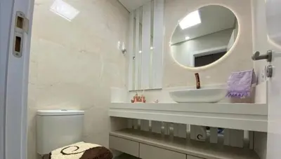 Uma casa de banho em Cobertura Palmas
