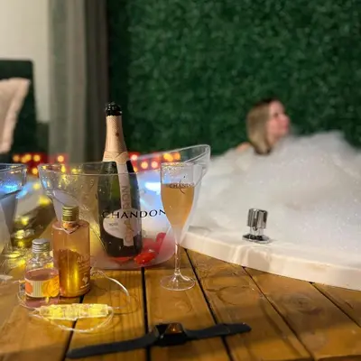 Bebidas em Loft4 com Jacuzzi para Casal - Lofts Mariscal, Bombinhas-SC
