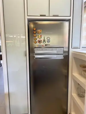 A cozinha ou kitchenette de Casa pé na areia em praia paradisíaca com piscina frente mar