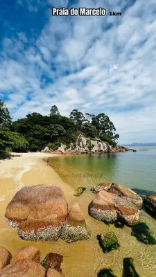 Paisagem natural perto da casa de férias