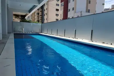 A piscina em ou perto de Portinari Charmoso Área Gourmet 3 Q |CURTA192