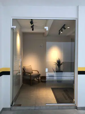 A planta de Apto 70m² no centro de Porto Belo