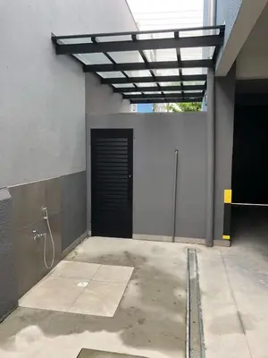 A planta de Apto 70m² no centro de Porto Belo