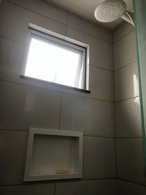 Uma casa de banho em Apto 70m² no centro de Porto Belo