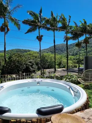 A piscina em ou perto de Balneário Camboriú - SUÍTE PRIVATIVA EXECUTIVA Suíte Shamá