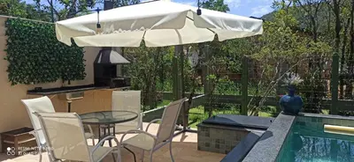 A piscina em ou perto de Casa Esmeralda duplex NOVA com piscina em Bombinhas, Mariscal