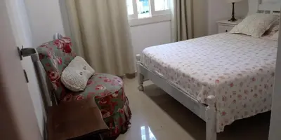 A planta de Quarto na Praia de Taquaras