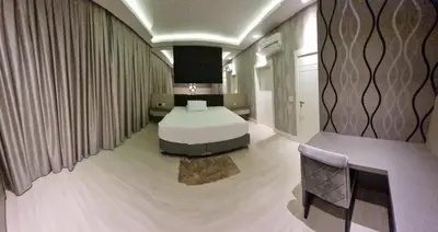 A planta de Casa de alto padrão com piscina