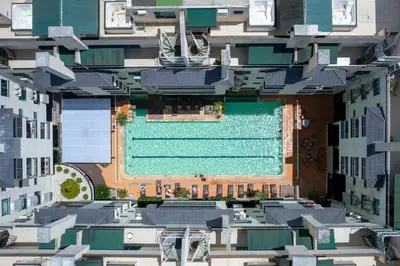 A piscina em ou perto de Bombinhas Summer Beach APT 333