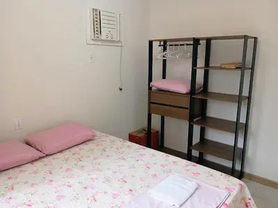 A planta de Amplo apartamento para aluguel diário numa das melhores praias de SC.