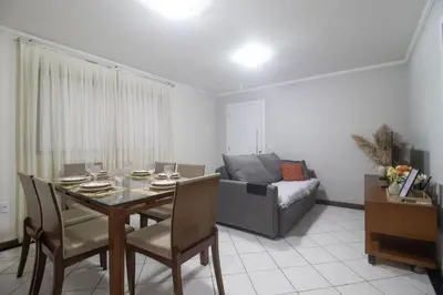 Uma área de estar em DCA41 - Churrasq, Garagem, 3 DR Climatizados