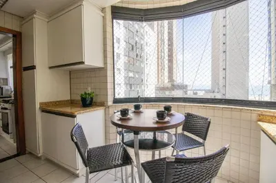 A cozinha ou kitchenette de DCA41 - Churrasq, Garagem, 3 DR Climatizados