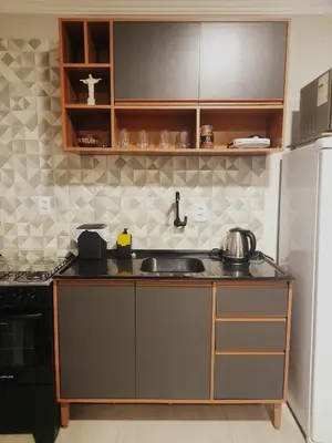 A cozinha ou kitchenette de Leandro's Residence