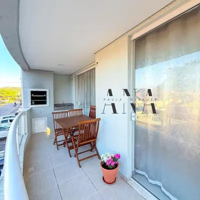 Uma varanda ou terraço em Apartamento Paula